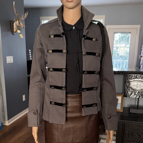 Eve Gravel Jackets & Blazers - Eve Gravel Military Style Blazer (XS)